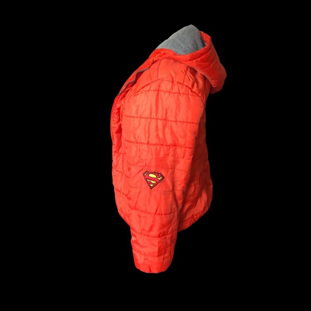 Dark Orange Reebok Puffer Coat Sz XL - Picture 6 of 7